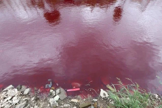 Places in the World where Rivers Turned Blood