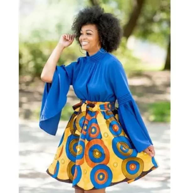 Ankara skirts with top styles you can try today.