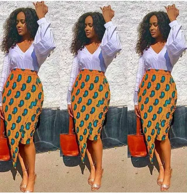 Ankara skirts with top styles you can try today.