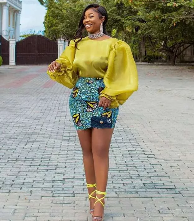 Ankara skirts with top styles you can try today.