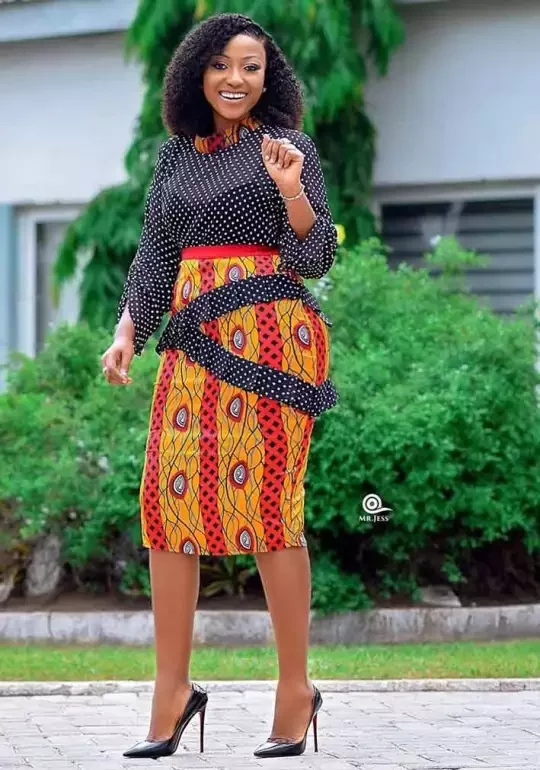 Anita Akua Akuffo is the queen of African prints and Ankara wears (photos)