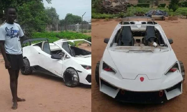 Meet 21-year-old Son Of Tomato Farmer Who Spent 4 Years Building His Own Lamborghini