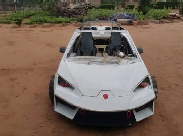 Meet 21-year-old Son Of Tomato Farmer Who Spent 4 Years Building His Own Lamborghini