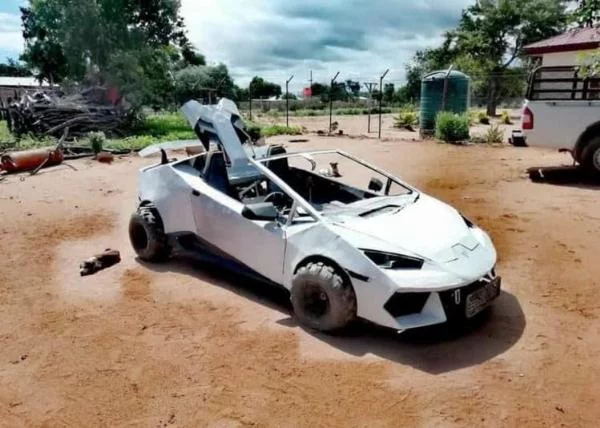 Meet 21-year-old Son Of Tomato Farmer Who Spent 4 Years Building His Own Lamborghini