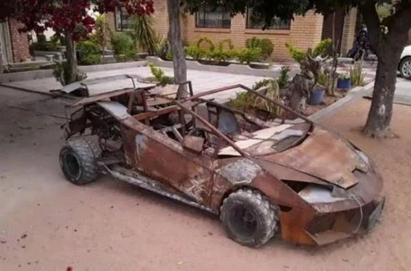 Meet 21-year-old Son Of Tomato Farmer Who Spent 4 Years Building His Own Lamborghini