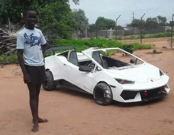 Meet 21-year-old Son Of Tomato Farmer Who Spent 4 Years Building His Own Lamborghini