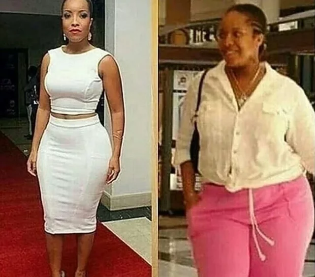Photos Of Ghanaian celebrities Whose Weight Loss Will Shock You