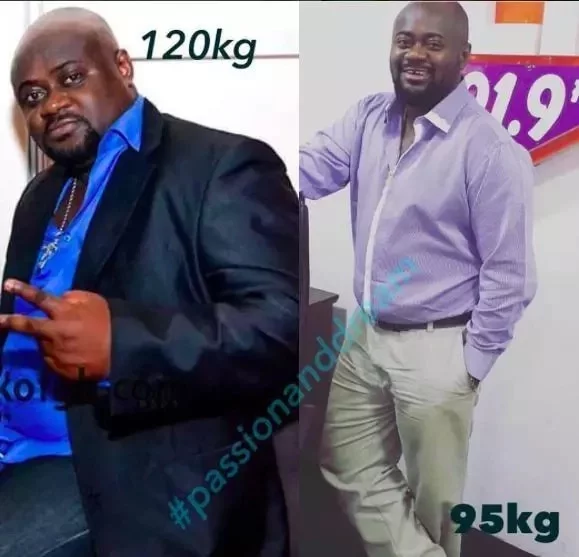 Photos Of Ghanaian celebrities Whose Weight Loss Will Shock You