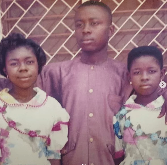 Afia Schwarzenegger shares a beautiful throwback photo of herself and her siblings.