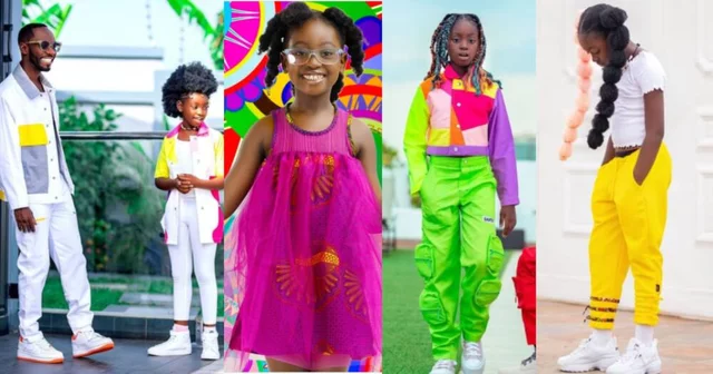 See 15 Photos of Okyeame Kwame’s Daughter Sante that shows she is a fashion lover (photos)