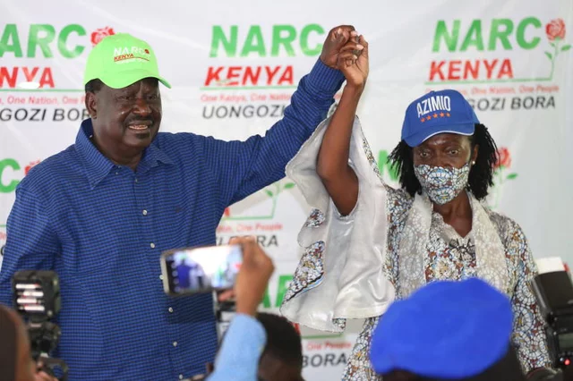 Raila Odinga Names Martha Karua His Running Mate