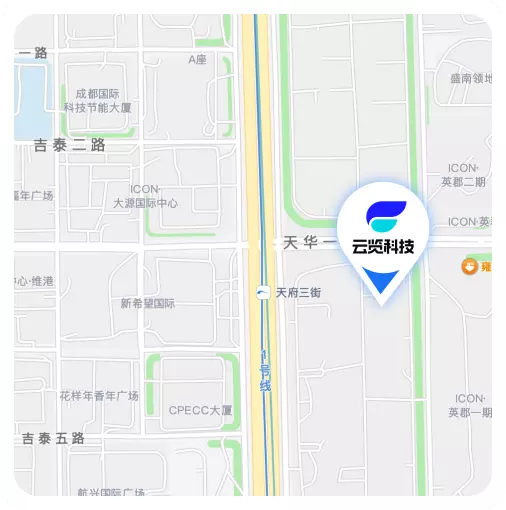 成都高新天府软件园B5座地图