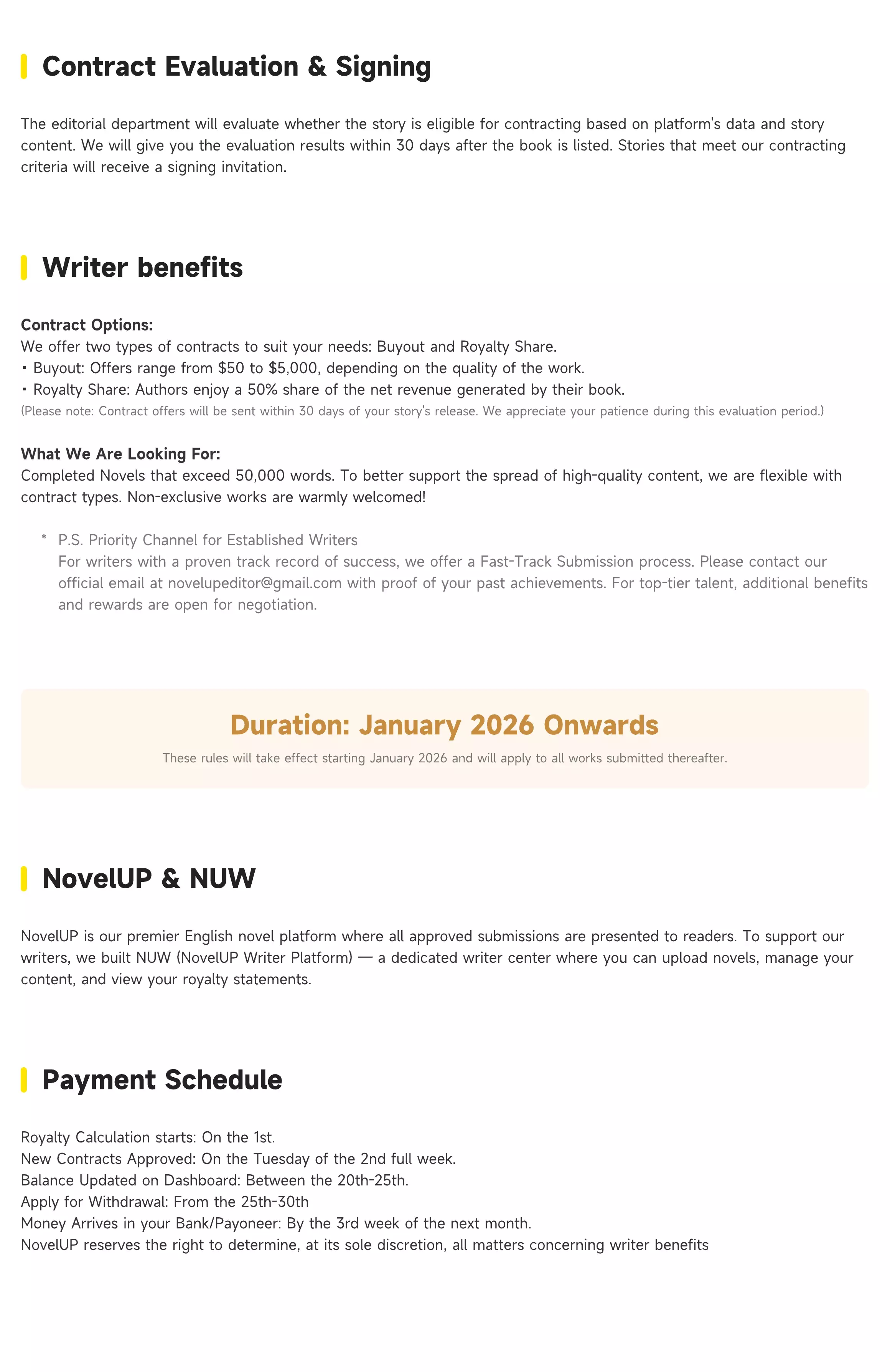 Writer Benefits 4