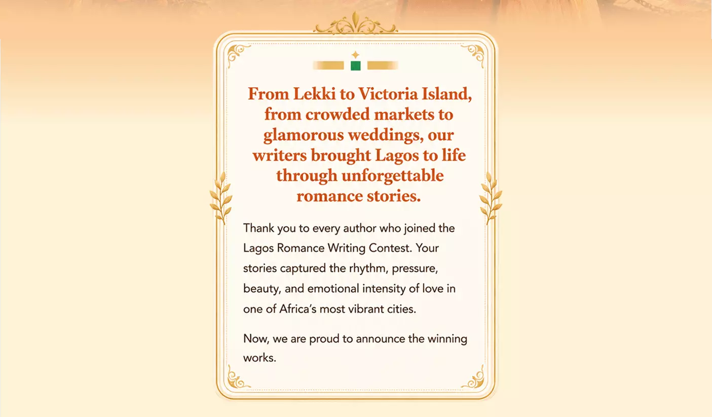 Lagos Contest Winners 2