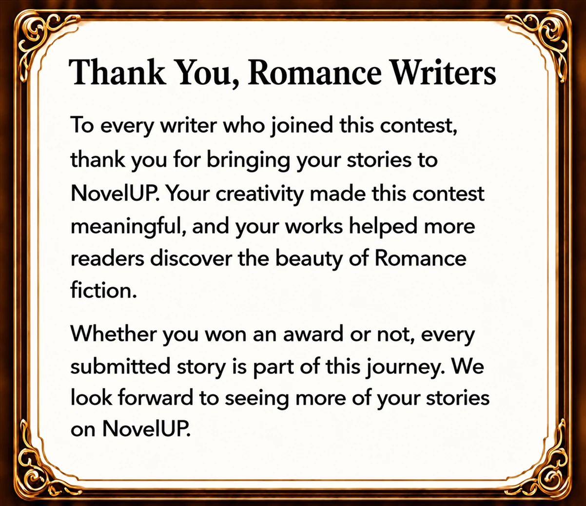 Romance Contest Winners 5