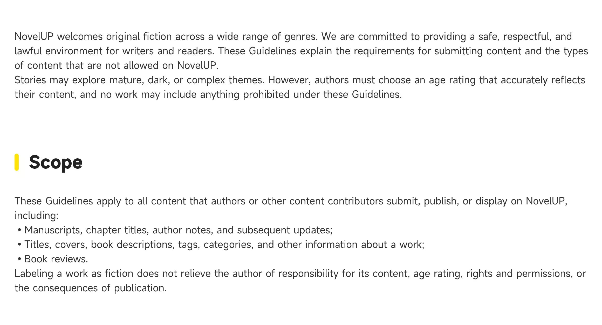 Content Guidelines 2