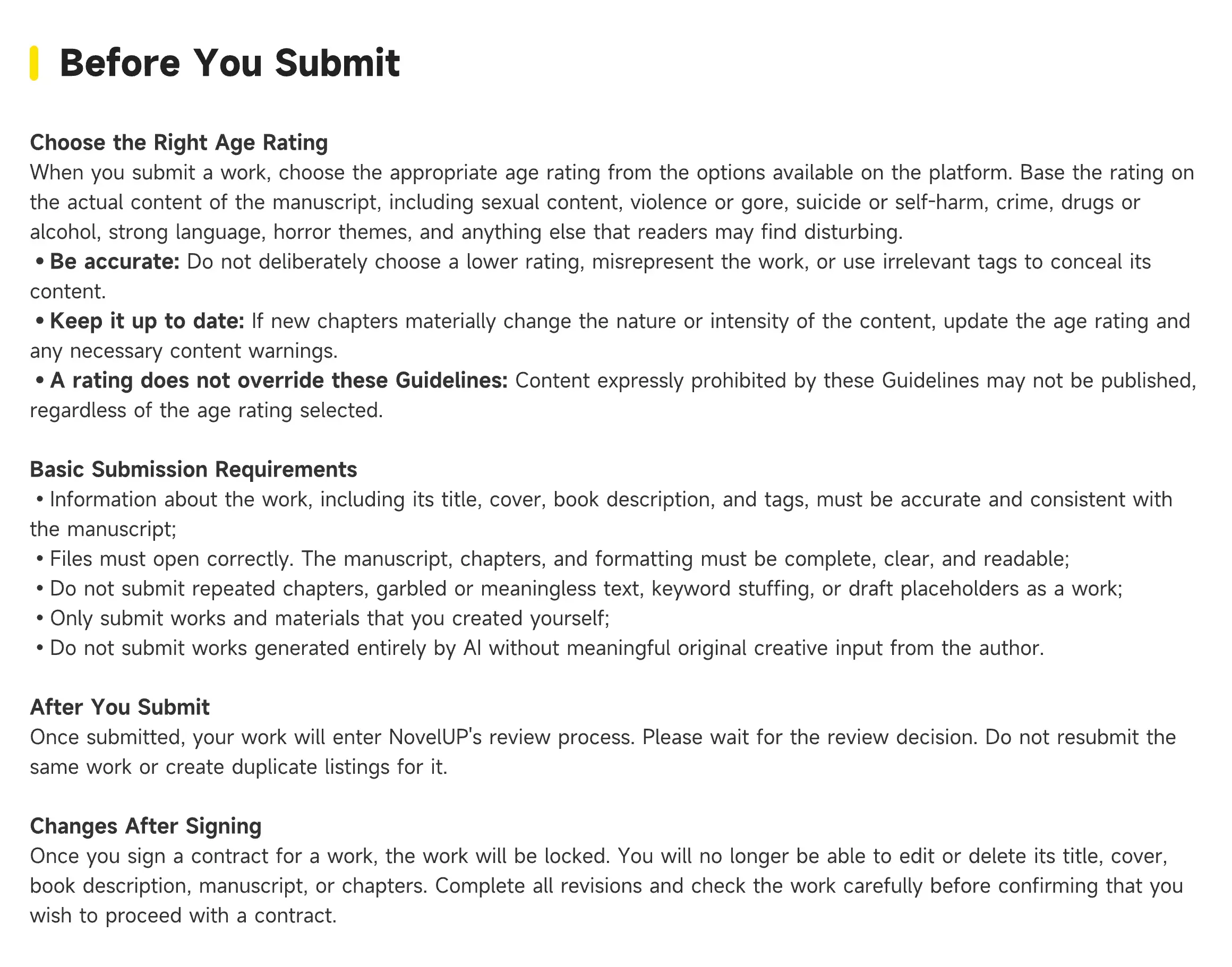 Content Guidelines 3