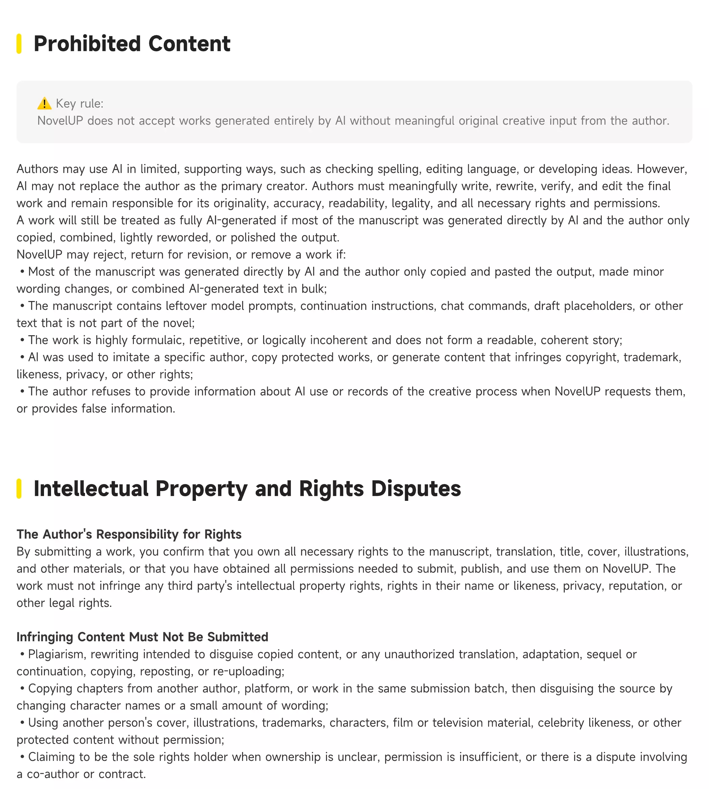Content Guidelines 5
