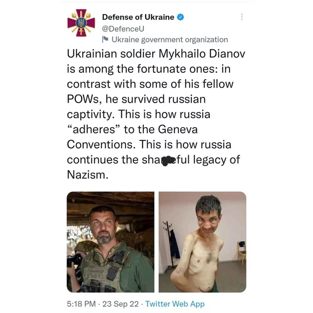 See Shocking Before & After Photos Of Ukrainian Soldier Recently Released From Russian Prison 8 20220924140723 1796745345 4609748505913714502 640 640 85 webp